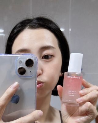 산다화 더블 이펙트 안티 링클 세럼 50ml — 4.5점을 준 리뷰어가 2022년 10월 올린 사용 사진