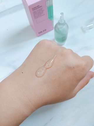 닥터에프파이브 시카페이트 카밍 앰플샷 15ml — 3.5점을 준 리뷰어가 2022년 6월 올린 사용 사진