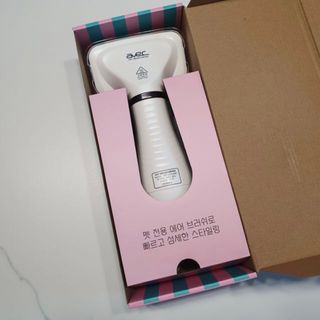 아베크 펫 강아지 고양이 애견 에어 브러쉬 드라이기 올인원 — 5점을 준 리뷰어가 2021년 7월 올린 사용 사진