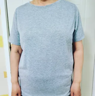 아르보노브라 아르보노 10color 데일리 반팔 노브라티 — 5점을 준 리뷰어가 2022년 5월 올린 사용 사진