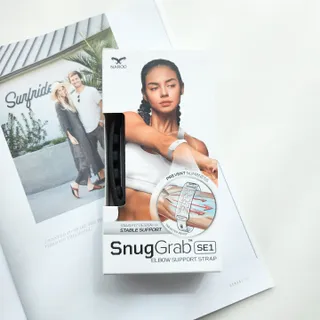 NAROO 스너그그랩 SE1 가볍고 통기성 좋은 엘보 팔꿈치 보호대 — 5점을 준 리뷰어가 2023년 3월 올린 사용 사진