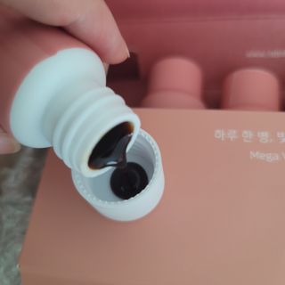 랩앤뷰티 메가 벨벳 콜라겐 12000 — 5점을 준 리뷰어가 2021년 6월 올린 사용 사진