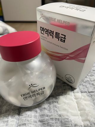 트루헬퍼 면역력특급 면역력높이는 영양제 1박스 2개월 — 5점을 준 리뷰어가 2023년 2월 올린 사용 사진