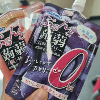 ORIHIRO 오리히로 곤약젤리 제로칼로리 130g 4종 4팩(맛별로 1팩씩) — 5점을 준 리뷰어가 2023년 3월 올린 사용 사진