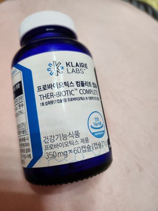 닥터피엔티 [Dr.PNT] 프로바이오틱스 컴플리트 캡슐 / 2개월분 — 4점을 준 리뷰어가 2023년 1월 올린 사용 사진