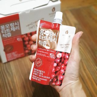 자연에온 몽모랑시 타트체리 3종 세트 구성 - 저분자콜라겐젤리, NFC 착즙주스 — 5점을 준 리뷰어가 2021년 7월 올린 사용 사진