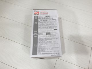 클린24시간 1BOX(5포) + 전용보틀(500ml) — 3점을 준 리뷰어가 2022년 9월 올린 사용 사진