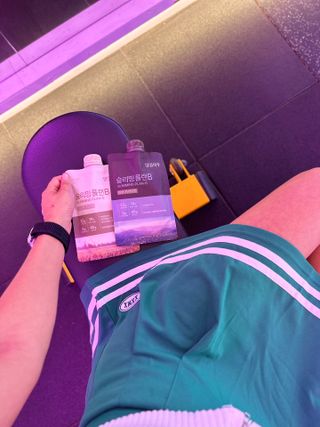 일일하우 슬리밍 플랜B 고소한 귀리맛, 진한 카카오맛 (체중조절식) — 5점을 준 리뷰어가 2023년 7월 올린 사용 사진