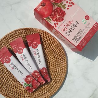 함초록 Rg+ 석류콜라겐젤리 — 5점을 준 리뷰어가 2021년 3월 올린 사용 사진