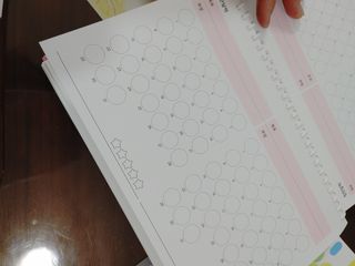 리훈 차일드라이크 or 워킹스마일 초등학생 스터디플래너 저학년/ 고학년 — 5점을 준 리뷰어가 2023년 3월 올린 사용 사진