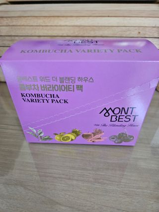 몽베스트 위드더 블랜딩 하우스 콤부차 _ 버라이어티팩 — 5점을 준 리뷰어가 2023년 6월 올린 사용 사진