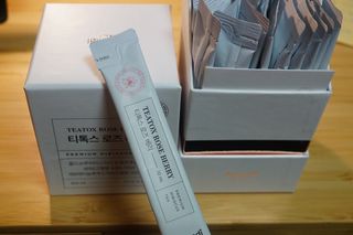 세렌디뷰티_이너뷰티 티톡스 로즈 베리 — 5점을 준 리뷰어가 2021년 3월 올린 사용 사진