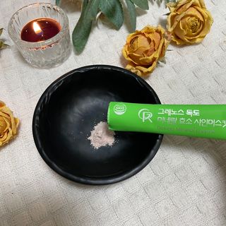 MF[그레노스] 독도 미네랄 효소 곡물맛 / 샤인머스캣맛 — 5점을 준 리뷰어가 2024년 2월 올린 사용 사진