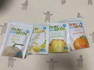 동결건조 과일칩 이치비야 4종 set — 3.5점을 준 리뷰어가 2021년 10월 올린 사용 사진