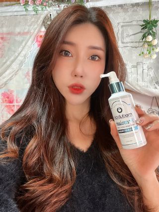 모두발라 탈모집중케어 헤어토닉 — 5점을 준 리뷰어가 2022년 1월 올린 사용 사진