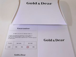 [골드앤디어]14k 미니 스틱 바 귀걸이_3color — 5점을 준 리뷰어가 2021년 6월 올린 사용 사진