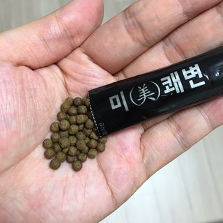 새롬바이오 리생 [미쾌변] 차전자피 식이섬유 건강기능식품 3팩 — 3.5점을 준 리뷰어가 2021년 6월 올린 사용 사진