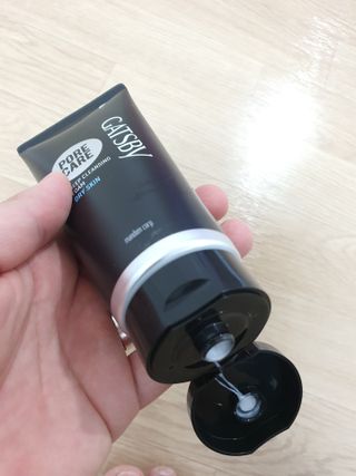 [갸스비] 명불허전, 남성을 위한 브랜드 갸스비의 올인원, 폼클렌징, 헤어오일 3종 — 5점을 준 리뷰어가 2021년 3월 올린 사용 사진