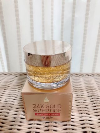 아이앤립 / EYENLIP 아이앤립 24K 골드 N 펩타이드 앰플 크림 — 4점을 준 리뷰어가 2021년 5월 올린 사용 사진