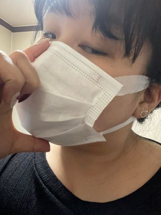 케이퓨리 KF80 덴탈 귀편한 숨쉬기편한 마스크 50매 — 5점을 준 리뷰어가 2023년 5월 올린 사용 사진