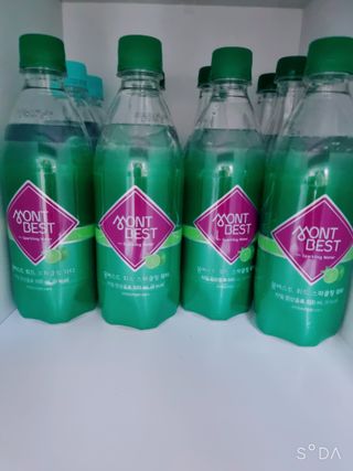 몽베스트 Montbest with Sparkling water Lime20병 — 4점을 준 리뷰어가 2021년 10월 올린 사용 사진