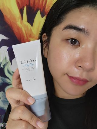 [스킨1004] 마다가스카르 센텔라 히알루-시카 워터핏 선세럼 50ml — 5점을 준 리뷰어가 2024년 5월 올린 사용 사진