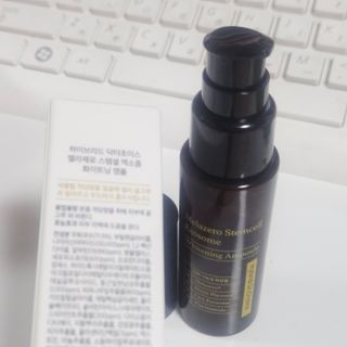 하이브리온 [쿠팡 구매평] 닥터초이스 멜라제로 스템셀 엑소좀 화이트닝 앰플 40g , 1개 — 4.5점을 준 리뷰어가 2025년 2월 올린 사용 사진