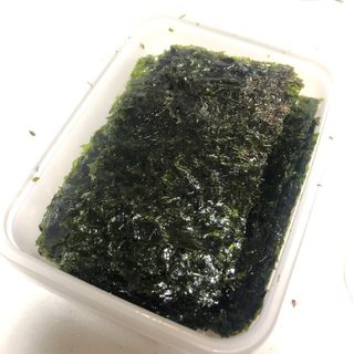 [해림맛김] 들기름에 구운 바삭바삭 김 4종 세트 + 1종 랜덤발송 총5개입 — 5점을 준 리뷰어가 2021년 2월 올린 사용 사진