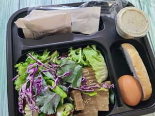 참살이도시락 작심삼일 샐러드도시락 3개 맛보기 새벽배송 또는 택배배송 — 5점을 준 리뷰어가 2021년 7월 올린 사용 사진
