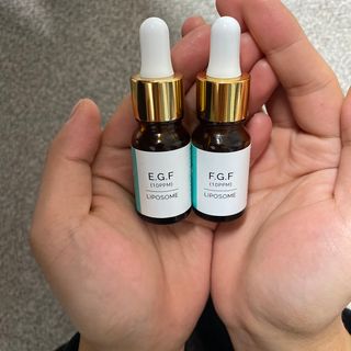 랑팡 EGF+FGF 10ppm 리포좀 앰플 원액 10ml — 5점을 준 리뷰어가 2021년 11월 올린 사용 사진
