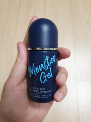[바록스] 류현진 올인원 바디릴렉싱 몬스터겔 50ml — 4점을 준 리뷰어가 2021년 3월 올린 사용 사진