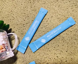 클린24시간 슬림앤유산균 1박스 (3.5g X 15포) — 4.5점을 준 리뷰어가 2022년 11월 올린 사용 사진