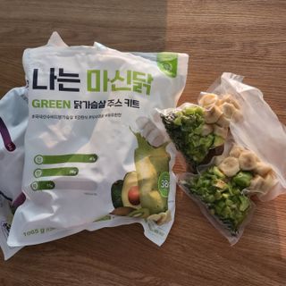 수플먼트 나는 마신닭!! 닭가슴살 주스키트, 먹기 힘들었던 닭가슴살 이제는 마시자 — 4.5점을 준 리뷰어가 2023년 1월 올린 사용 사진