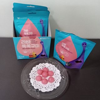 푸름웰니스 라바 쑥쑥구미 36g — 5점을 준 리뷰어가 2022년 2월 올린 사용 사진