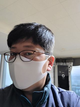 [에이블밤부] 리퓨어 쿠퍼 마스크 10color — 5점을 준 리뷰어가 2021년 2월 올린 사용 사진