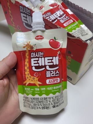 나우캠페인용 [한미사이언스] 우리 아이 튼튼, 엄마 마음 든든! 마시는텐텐 플러스 (100ml*10입) — 5점을 준 리뷰어가 2023년 10월 올린 사용 사진