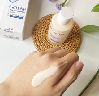 산수시 데포 세럼 수분 물광 비타민 에센스 50ml 기초화장품 — 5점을 준 리뷰어가 2021년 8월 올린 사용 사진
