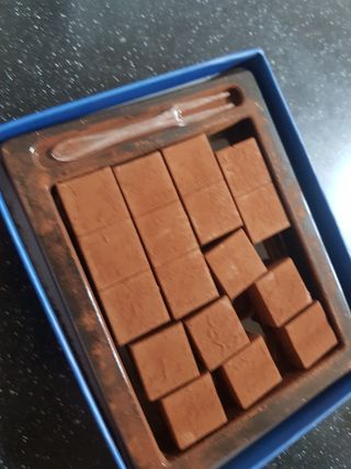 연말/새해선물 요즘 트렌드 오트밀크 생초콜릿 호불호 없는 카카올라 Bast 밀크생초콜릿 — 5점을 준 리뷰어가 2021년 10월 올린 사용 사진