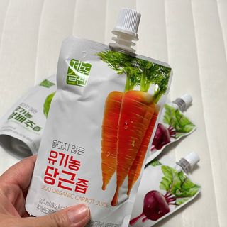 탐라원 유기농 제주산 건강즙 3종 - 양배추즙 비트즙 당근즙 — 5점을 준 리뷰어가 2021년 11월 올린 사용 사진