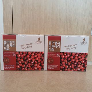 자연에온 몽모랑시 타트체리 착즙 100mL 10개입 2BOX — 5점을 준 리뷰어가 2021년 1월 올린 사용 사진