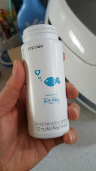 파파비오랩 승무원 콜라겐 콜라겐바다 — 4점을 준 리뷰어가 2020년 12월 올린 사용 사진
