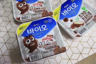 매일바이오 토핑요거트 — 4.5점을 준 리뷰어가 2021년 6월 올린 사용 사진