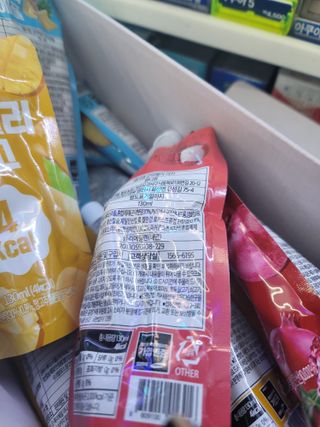 참앤들황토농원 10가지 맛, 입맛대로 스페셜하게~ 가볍게 한 포 땡! 곤약젤리 스페셜 패키지 130ml x 30포 — 5점을 준 리뷰어가 2022년 12월 올린 사용 사진