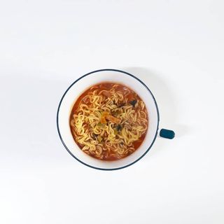 [풀무원] 자연은맛있다 정면, 백면, 홍면  세트 — 4점을 준 리뷰어가 2021년 4월 올린 사용 사진