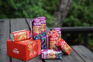 [롯데칠성] 야채듬뿍 더'진한 [롯데칠성] 야채는 이제 COLORFULL! 야채듬뿍  더 진한 레드 4개 +퍼플 4개 (총 8개) — 5점을 준 리뷰어가 2023년 6월 올린 사용 사진
