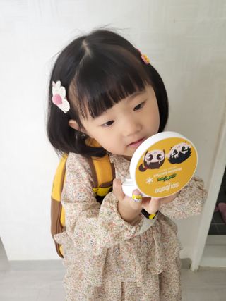 소이베베X신비아파트 모이스쳐 선팩트 SPF50+ PA+++ — 5점을 준 리뷰어가 2023년 4월 올린 사용 사진