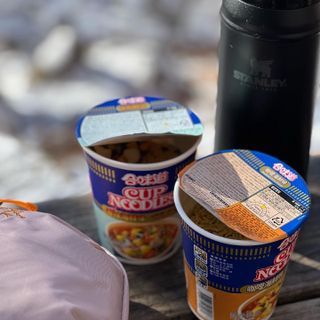 NISSIN 닛신 컵누들  4종 - 씨푸드오리지날, 씨푸드 스파이시, 씨푸드 커리, 씨푸드 XO소스 — 5점을 준 리뷰어가 2022년 12월 올린 사용 사진