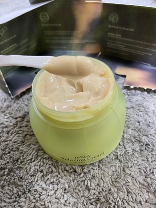 카오리온코스메틱스 사카로미세스와 시카의 만남        릴리피 릴렉싱 크림 진정한 탄력을 경험해보세요 — 5점을 준 리뷰어가 2021년 6월 올린 사용 사진