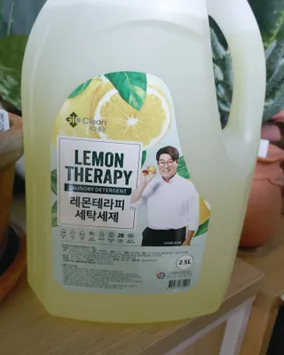 지오클린 레몬테라피 액체세제 2.5L 4개 — 5점을 준 리뷰어가 2022년 8월 올린 사용 사진
