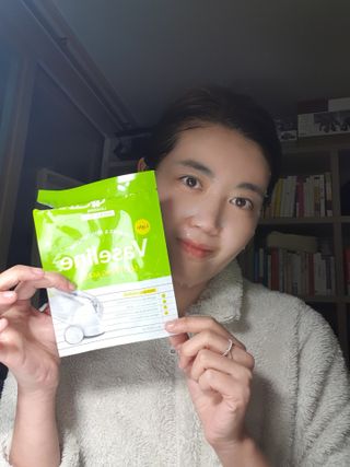 리더스코스메틱 리더스 라이트 바세린 마스크 4종 — 5점을 준 리뷰어가 2021년 4월 올린 사용 사진